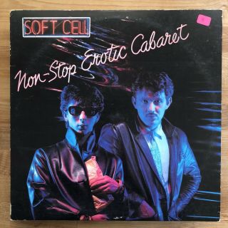 Soft Cell ‎– Non - Stop Erotic Cabaret (1981 Sire Srk 3647) Vg,  Synth Pop Classic