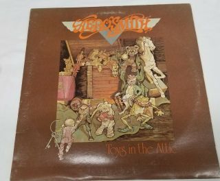 Vintage 1975 Aerosmith " Toys In The Attic " Lp - Columbia Records (pc - 33479) Ex,