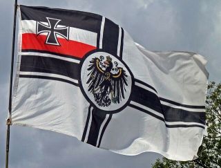 Large Flag Germany Imperial World War I Deutschland Keiser Berlin Srbija Croatia