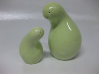 Vintage Eva Zeisel Red Wing Pottery Town & Country - Shmoo Salt & Pepper Shaker