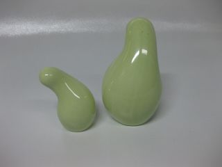 Vintage Eva Zeisel Red Wing Pottery Town & Country - Shmoo Salt & Pepper Shaker 2