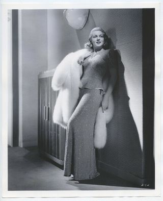 Lana Turner 1941 Vintage Hollywood Portrait By Eric Carpenter