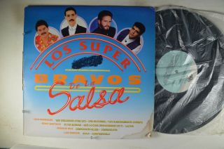 Varios Los Bravos De La Salsa Latin Lp Th Frankie Ruiz Santiago Enrique Nm