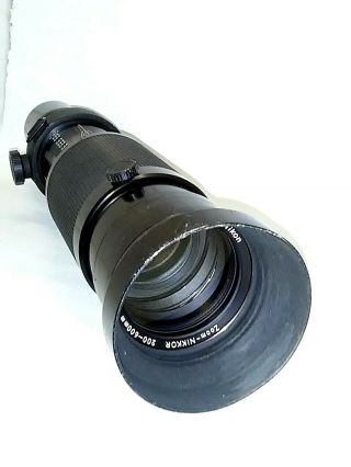 Vintage Nikkor 200 - 600mm F:9.  5 Zoom Telephoto Lens
