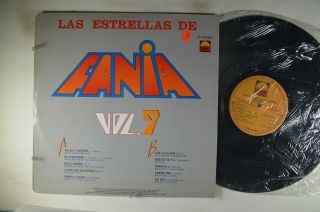 Las ESTRELLAS de FANIA Vol.  7 LATIN Import LP Colombia FM LEBRON ROBERTO ROENA 2
