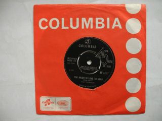The Tornados Too Much In Love To Hear / Pop - Art Goes 45 7 " Single 1966 Uk Ex