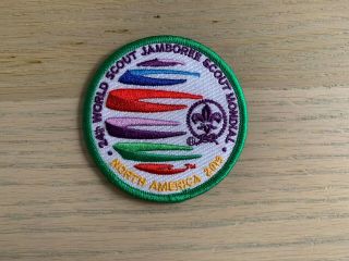 Official 24th World Scout Jamboree Green Border Visitors Badge Patch 2019 Wsj