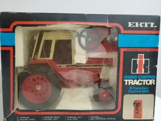 Vintage Ertl International Ih 1086 Farm Tractor 1/16 R/c Radio Controlled W Box
