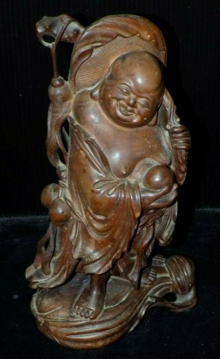 Magnificent Rare Chinese Antique Hand - Carved Buddha Statue