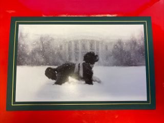 President Obama Official White House Christmas Card