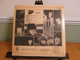 THE BEATLES RUBBER SOUL UK PARLOPHONE LP STEREO 2