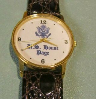 Vintage United States US House of Representatives Page Watch Political Souvenir 2