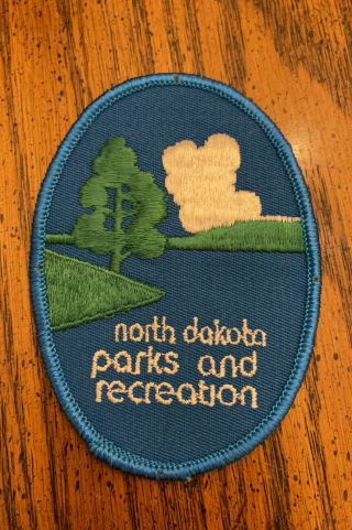 North Dakota Parks Recreation Ranger Fish Game Warden Police Patch Conservation