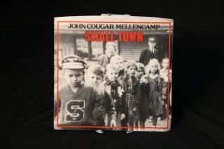 John Cougar Mellencamp: Small Town,  Acoustic Version 7 " 45 W/ Picture Sleeve