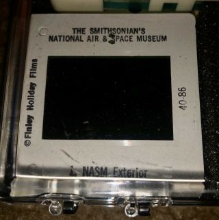 NATIONAL AIR AND SPACE MUSEUM Finley Holiday Cassette Tape 40 Color Slides LOOK 3