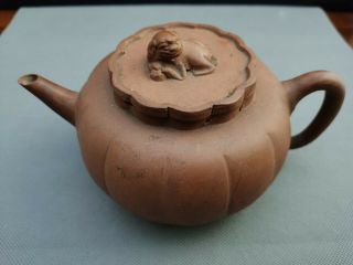 19th Chinese Antique Yixing / Yi Xing Zi Sha Teapot