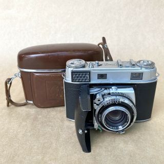 Kodak Retina Iiic Vintage Rangefinder Film Camera W/ Xenon 50mm F2 & Case,