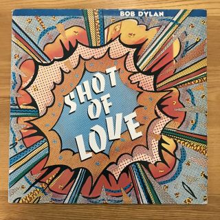 Bob Dylan " Shot Of Love " Lp 1981 Columbia Records Tc 37496