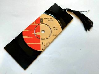 Kate Bush,  Wuthering Heights,  7 " Vinyl Record Bookmark Gift