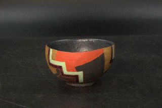 Japanese Mud Colored Sake Cup Ishihara Shoji Bowl W/box Pcp64