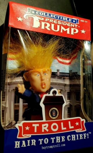 President Donald Trump Collectible Troll Dolls Make America Great Again Rare2017