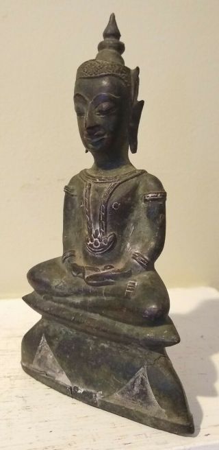 Antique Bronze Buddha - THAILAND - 19th Century or Earlier 2