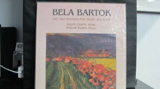 Bartok Two Sonatas For Violin & Piano,  Ralph Phillip Evans - Lp Gs - 255