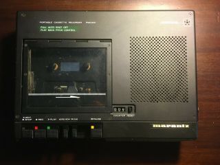 Vintage Marantz Pmd201 Full & 1/2 Speed Cassette Tape Player Recorder