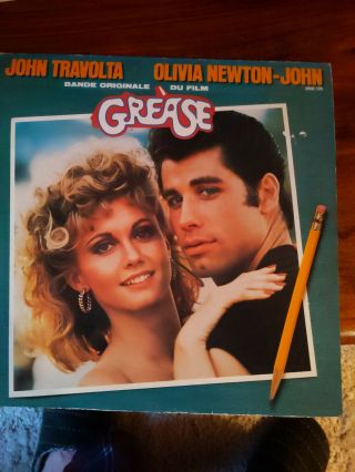 Grease John Travolta And Olivia Newton John Soundtrack Double Vinyl