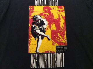 Guns N’ Roses 1992 Vintage Tour Long Sleeve Shirt Use Your Illusion I 2
