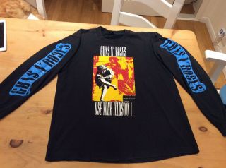 Guns N’ Roses 1992 Vintage Tour Long Sleeve Shirt Use Your Illusion I 3