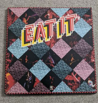 Humble Pie Eat It Double Vinyl Lp A&m Sp3701 1973 Gatefold W/ Booklet