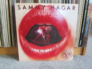 Sammy Hagar ‎three Lock Box 1st Press Vinyl Lp 1982 Geffen Ghs 2021 Vg