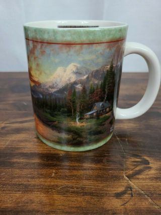 Amcal For The Gift Of Art Thomas Kinkade Evening Majesty Tea Coffee Mug