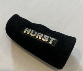 Hurst Aluminum Black Velvet T Handle " Fuzzy " Day 2 Survivor Real Deal 3/8x16