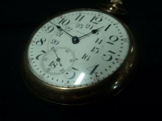 Old Vintage Antique Waltham Pocket Watch 21 Jewel Railroad Watch