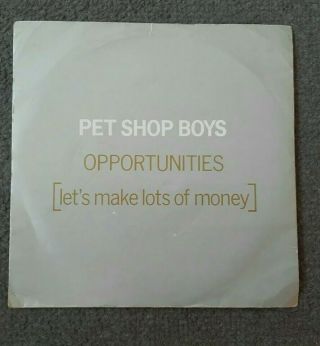 Pet Shop Boys - Opportunities - 7 " Single 45 Rpm - Parlophone R 6129