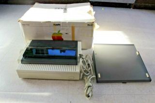 Vintage Apple Iic Scribe Thermal Transfer Printer Box
