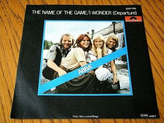 Abba - The Name Of The Game 7 " Vinyl Ps