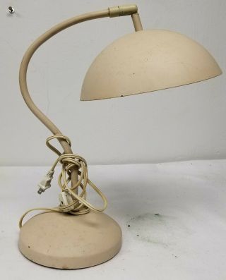 Antique Vintage Mcm Mid Century Modern Desk Lamp Lighting Industrial Decorative