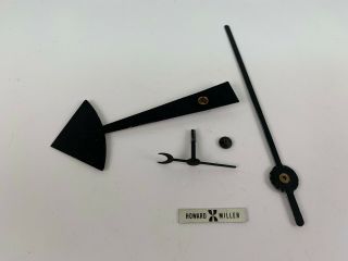 Vintage Mcm Howard Miller Clock Hands (only) Parts Eames Era / Nelson Design