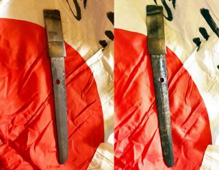 Old Japanese Katana Sword Signed Blade From Shin Gunto Military Sword Ww2