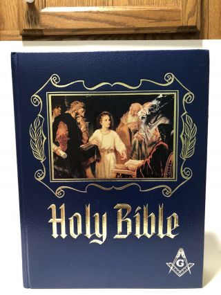 Holy Bible Heirloom Family Masonic Edition