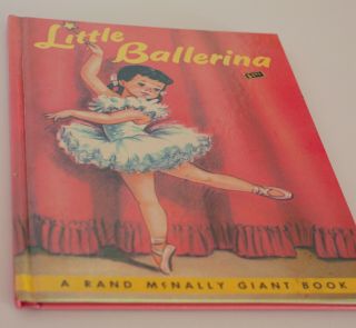 Vintage Book The Little Ballerina Large Size Rare Valuable Children’s Classic