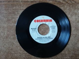 Promo 1979 Very Good,  David Allan Coe ‎– Jack Daniel 