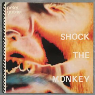 Peter Gabriel - Shock The Monkey - 12 " Single (vinyl Lp) Geffen 29863