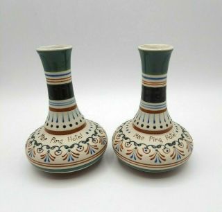 Set Of 2 Matching Ceramic Bud Vases Mae Ping Hotel
