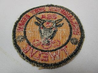 Vintage BSA boy scout patch national jamboree 1953 patch host region 12 2
