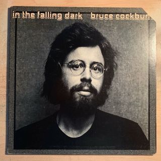 Bruce Cockburn " In The Falling Dark " 1976 True North Records Lp Gatefold Folk Ex