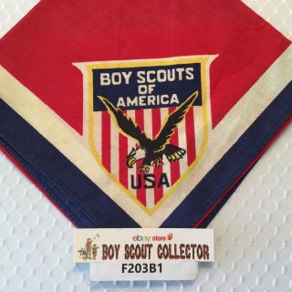 Boy Scout 1959 Philippines World Jamboree Bsa Usa Contingent Neckerchief